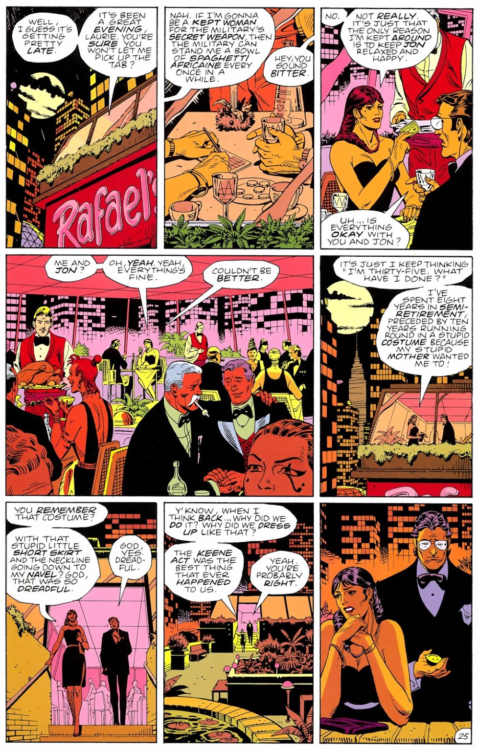 Juspeczyk Thirty-Five Year Old – Laurie Juspeczyk aka Silk Spectre II · Three ...