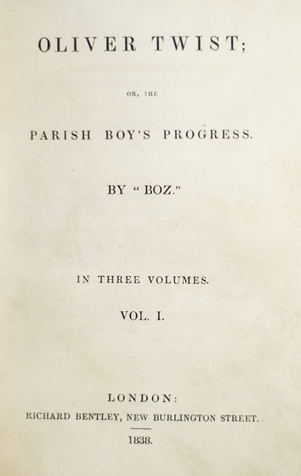 Eight Years Old - Oliver Twist 1